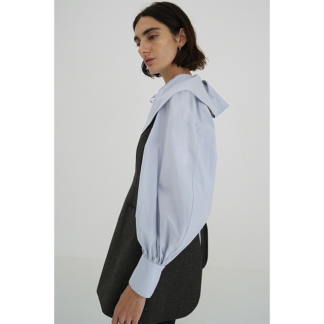 トップス clane BIG COLLAR DRAWSTRING BLOUSE CLANE(クラネ)のBIG COLLAR DRAWSTRING BLOUSE通販 | 集英社