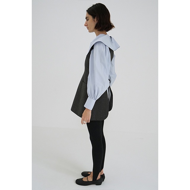 CLANE / クラネ BIG COLLAR DRAWSTRING BLOUSE｜アーストライブ