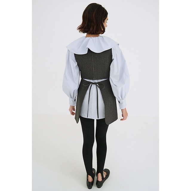 CLANE / クラネ BIG COLLAR DRAWSTRING BLOUSE｜アーストライブ