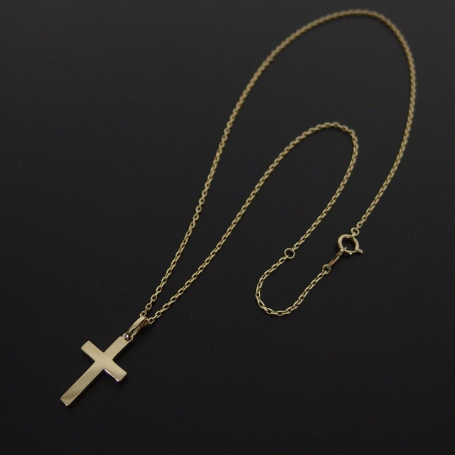 ����ѥ������֥����� Simple Cross Necklace Set - Medium