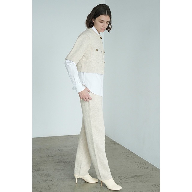 CLANE / ����� HALF SLEEVE KNIT TOPS & PANTS SET