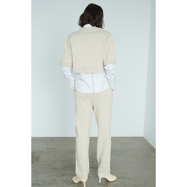 CLANE / ����� HALF SLEEVE KNIT TOPS & PANTS SET