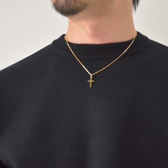 ����ѥ������֥����� Simple Cross Necklace Set - Small