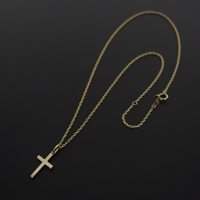 ����ѥ������֥����� Simple Cross Necklace Set - Small