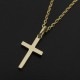 ����ѥ������֥����� Simple Cross Necklace Set - Small