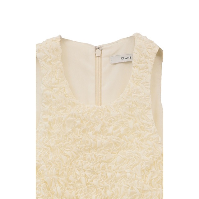 CLANE / ����� SHIRRING AMERICAN SLEEVE ONEPIECE