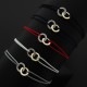 ����ѥ������֥����� Double Ring Cord Bracelet