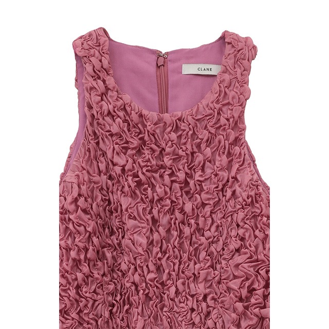 CLANE / ����� SHIRRING AMERICAN SLEEVE ONEPIECE