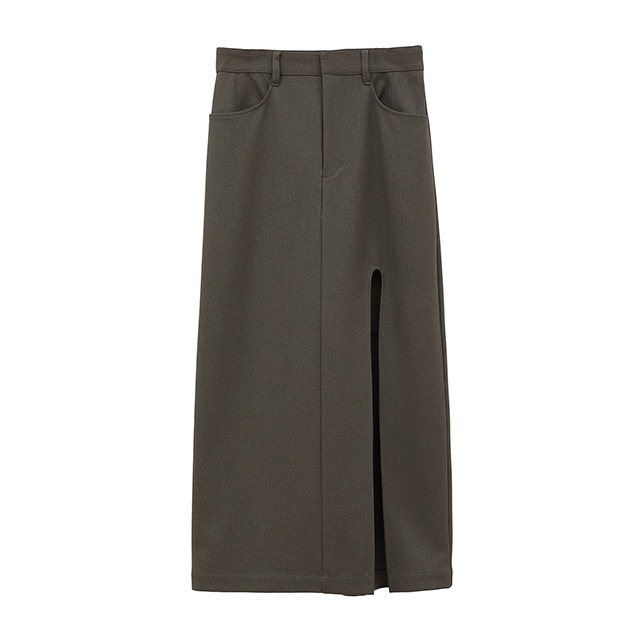 MANOF / ޥΥ SLIT LAYERED SKIRT