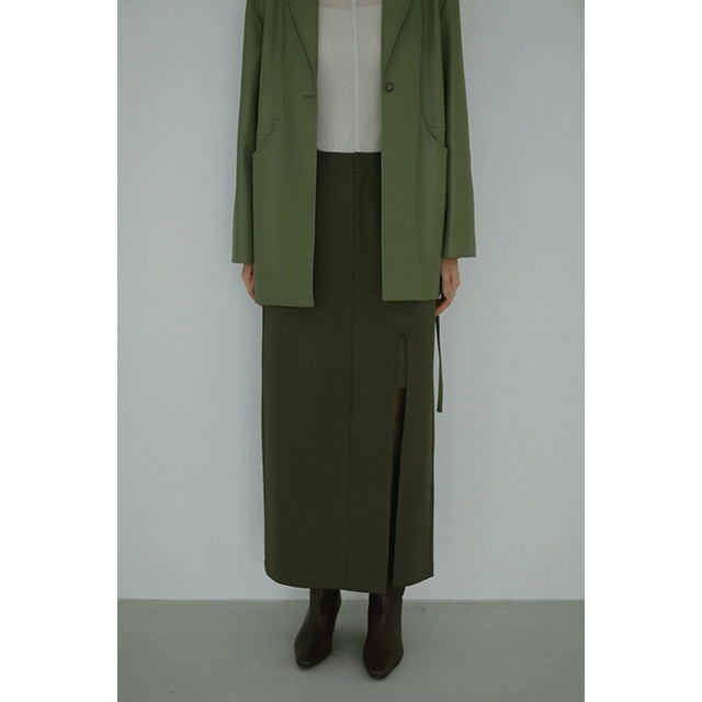 MANOF / ޥΥ SLIT LAYERED SKIRT