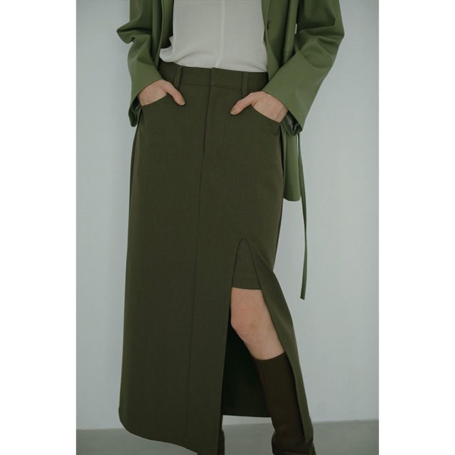 MANOF / ޥΥ SLIT LAYERED SKIRT