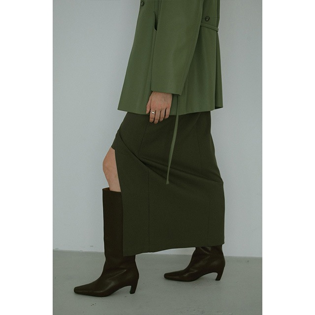 MANOF / ޥΥ SLIT LAYERED SKIRT