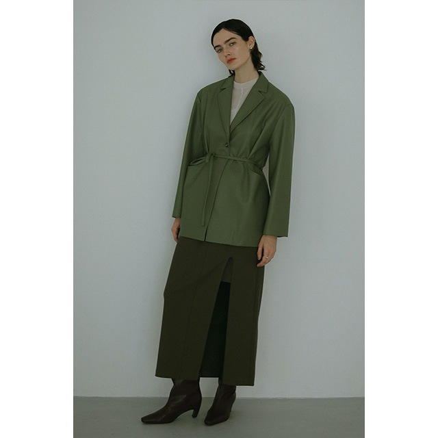 MANOF / ޥΥ SLIT LAYERED SKIRT