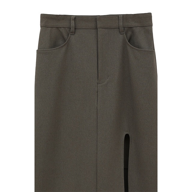 MANOF / ޥΥ SLIT LAYERED SKIRT