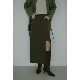 MANOF / ޥΥ SLIT LAYERED SKIRT