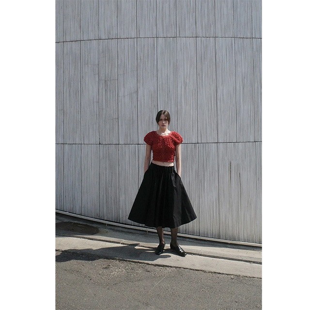 CLANE / ����� SHIRRING PUFF TOPS