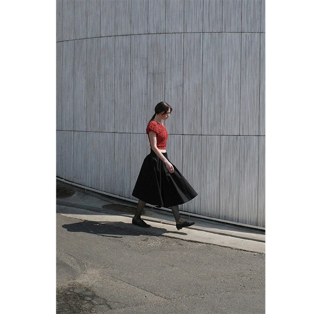 CLANE / ����� SHIRRING PUFF TOPS