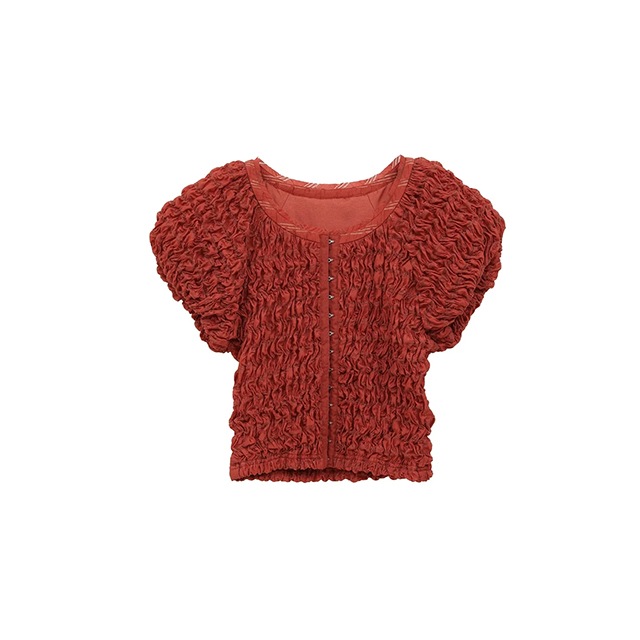 CLANE / ����� SHIRRING PUFF TOPS