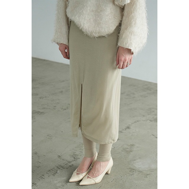 CLANE / ����� COMFORTABLE LEGGINGS SET TIGHT SKIRT