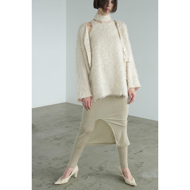 CLANE / ����� COMFORTABLE LEGGINGS SET TIGHT SKIRT