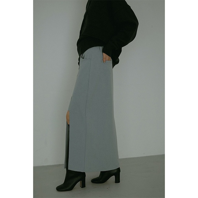 MANOF / ޥΥ SLIT LAYERED SKIRT