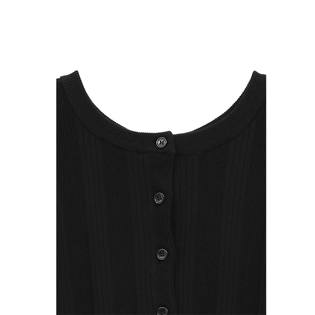 CLANE / ����� W FACE RIB KNIT CARDIGA