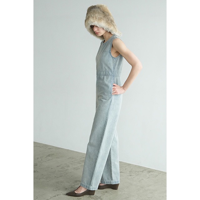 CLANE / クラネ BACK OPEN DENIM ALL IN ONE｜アーストライブ
