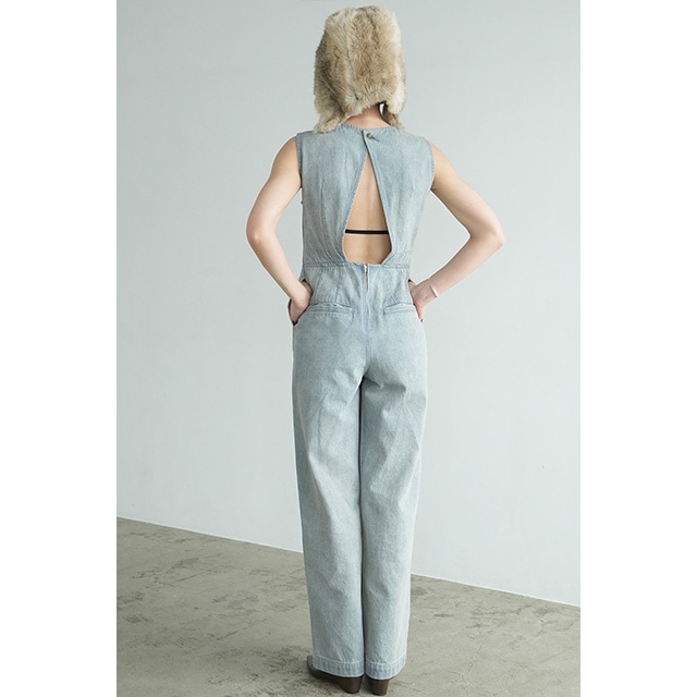 CLANE / クラネ BACK OPEN DENIM ALL IN ONE｜アーストライブ