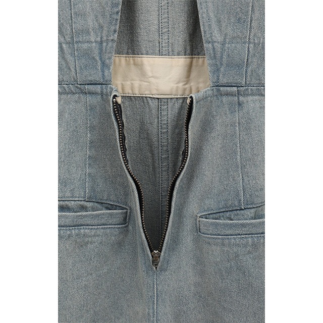 CLANE / クラネ BACK OPEN DENIM ALL IN ONE｜アーストライブ