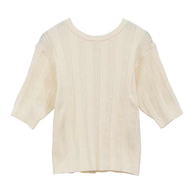 CLANE / ����� W FACE RIB KNIT CARDIGA