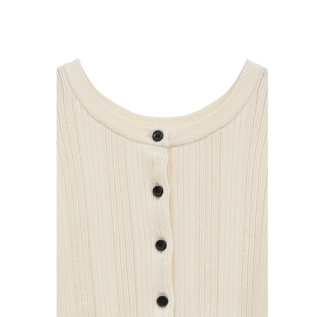 CLANE / ����� W FACE RIB KNIT CARDIGA
