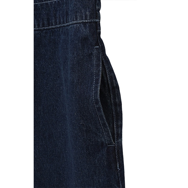 CLANE BACK OPEN DENIM ALL IN ONEインディゴ CLANE / クラネ BACK OPEN DENIM ALL IN ONE｜アーストライブ