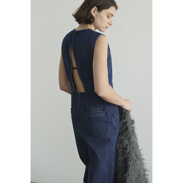 CLANE / クラネ BACK OPEN DENIM ALL IN ONE｜アーストライブ