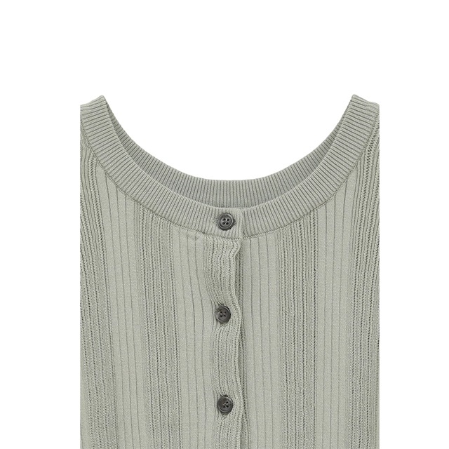 CLANE / ����� W FACE RIB KNIT CARDIGA