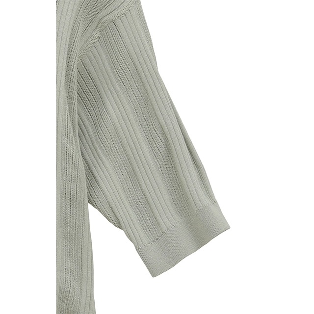 CLANE / ����� W FACE RIB KNIT CARDIGA