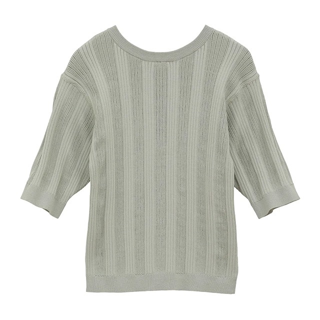 CLANE / ����� W FACE RIB KNIT CARDIGA