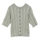 CLANE / ����� W FACE RIB KNIT CARDIGA