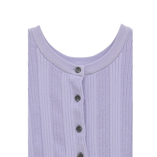 CLANE / ����� W FACE RIB KNIT CARDIGA