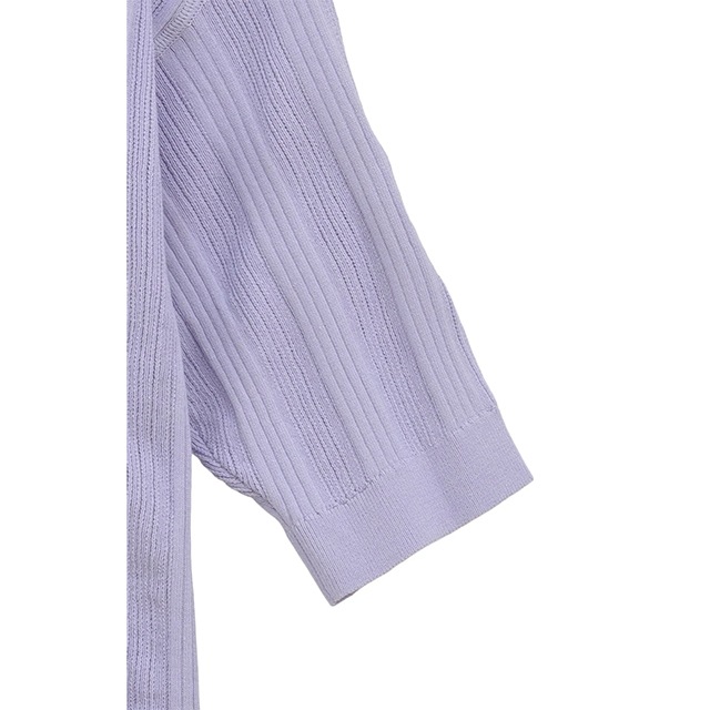 CLANE / ����� W FACE RIB KNIT CARDIGA