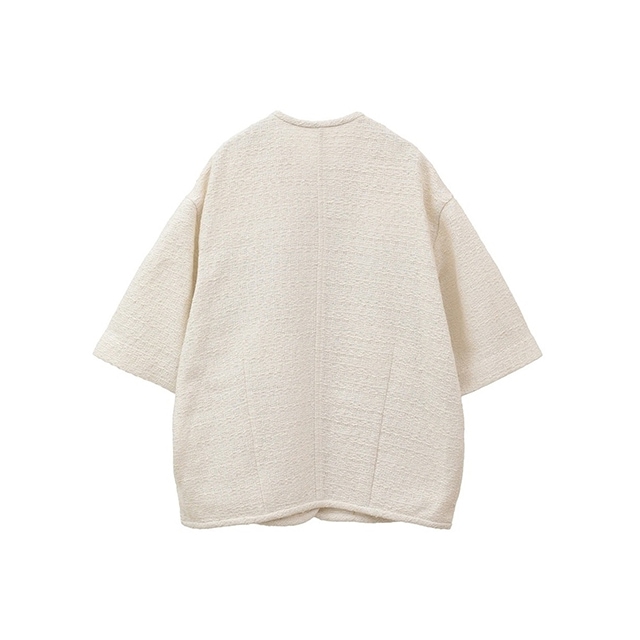 CLANE / ����� HALF SLEEVE TWEED JACKET