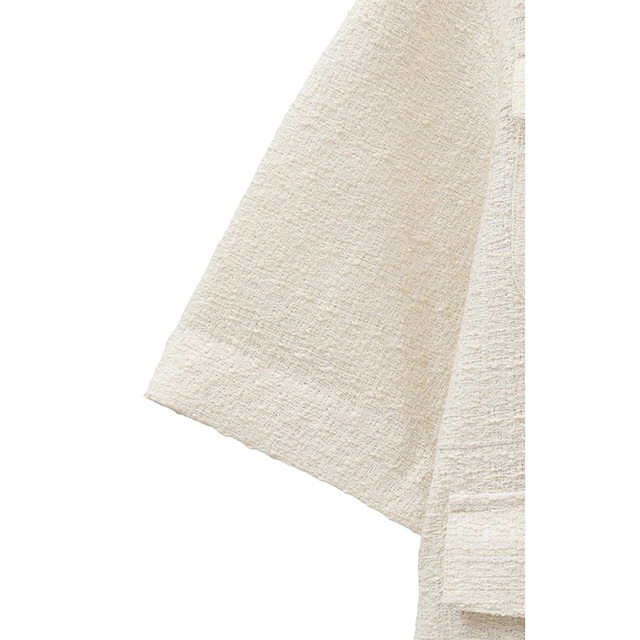 CLANE / ����� HALF SLEEVE TWEED JACKET