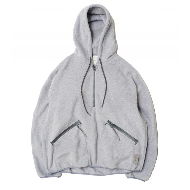 Name. �͡���  FLEECE HALF ZIP HOODED SWEATER