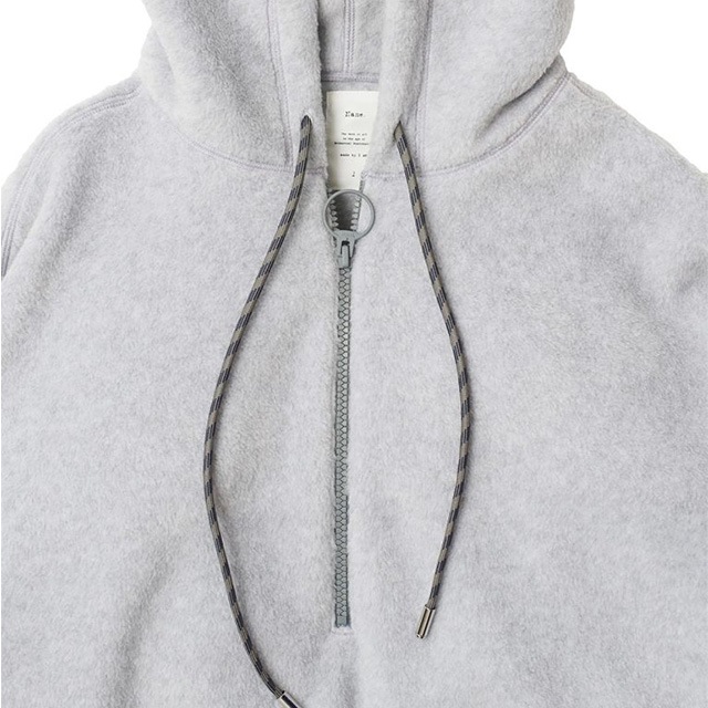 Name. �͡���  FLEECE HALF ZIP HOODED SWEATER