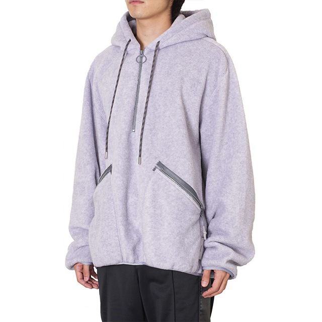 Name. �͡���  FLEECE HALF ZIP HOODED SWEATER
