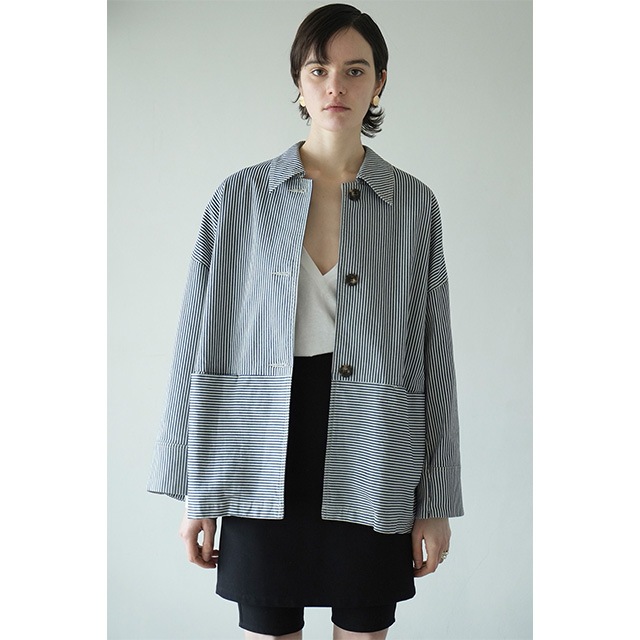 CLANE / ����� HALF SLEEVE TWEED JACKET
