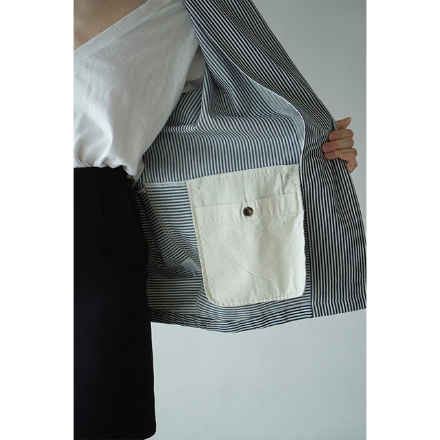 CLANE / ����� HALF SLEEVE TWEED JACKET