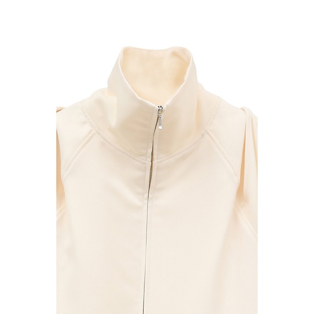 CLANE /  2WAY OFF SHOULDER MODE JERSEY TOPS