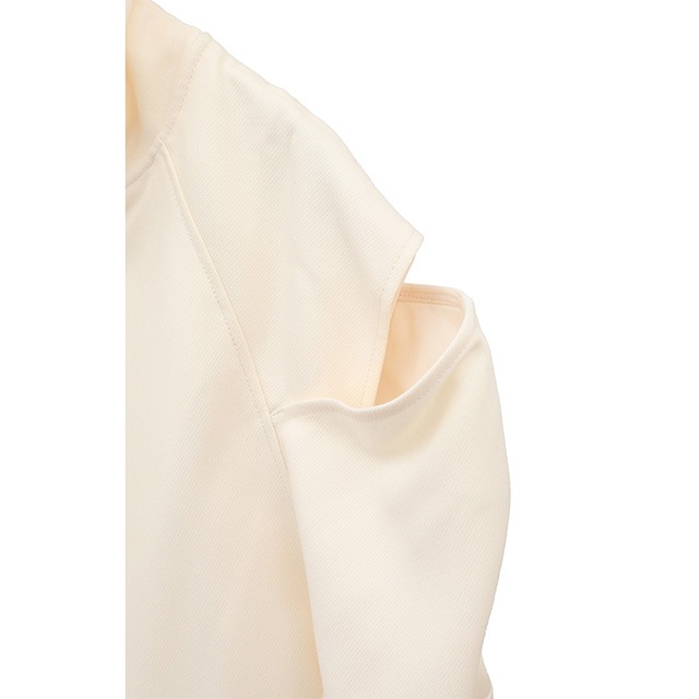 CLANE /  2WAY OFF SHOULDER MODE JERSEY TOPS