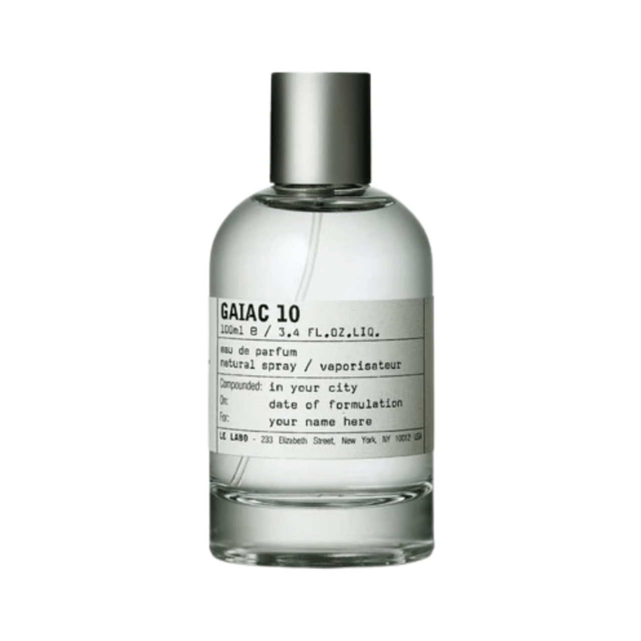 LE LABO（ル ラボ）｜GAIAC 10 eau de parfum