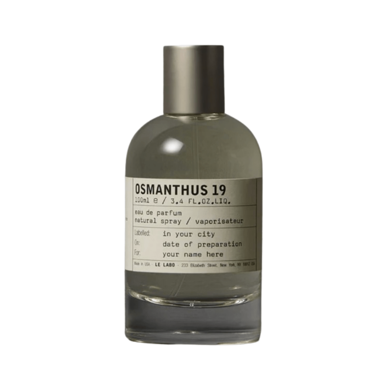 LE LABO(ル ラボ)|OSMANTHUS 19 eau de parfum
